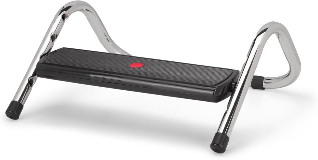 hjh OFFICE PODI IV Fußstütze höhenverstellbar mit Wippfunktion