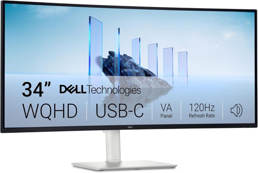 Dell S3425DW – ergonomischer 34-Zoll-USB-C-Monitor fürs Büro