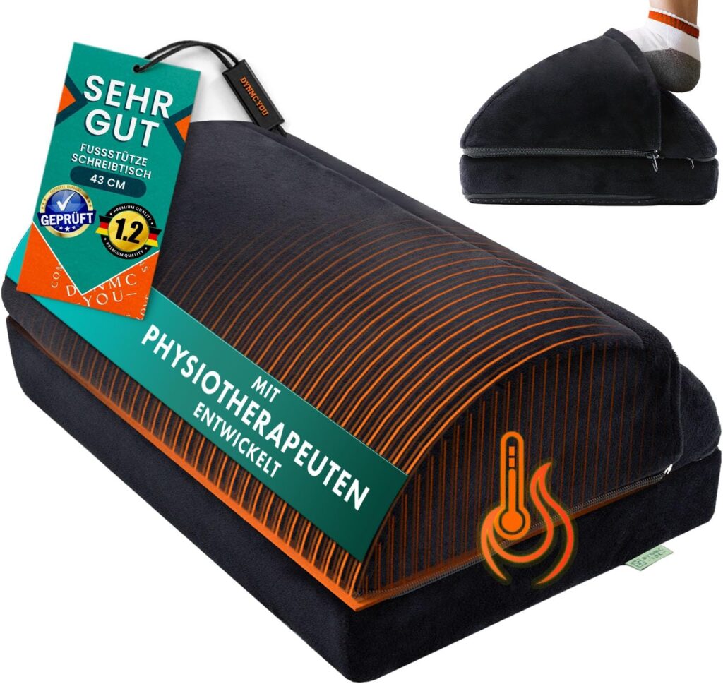 DYNMC YOU ergonomische Fußstütze mit Polsterung