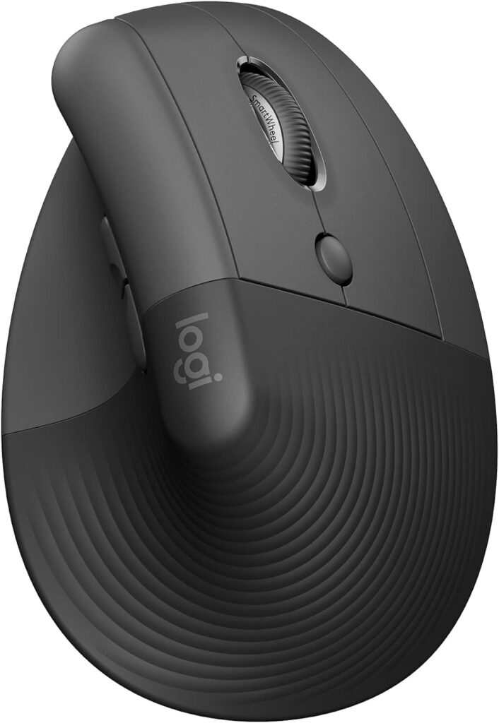 Logitech MX Vertical ergonomische Maus mit vertikalem Design für Handgelenksentlastung