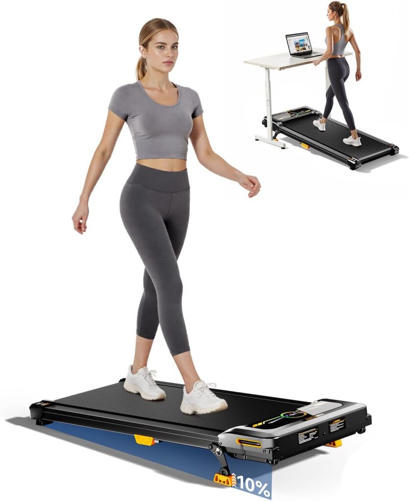 Anylife Laufband mit Steigung und Stoßdämpfung