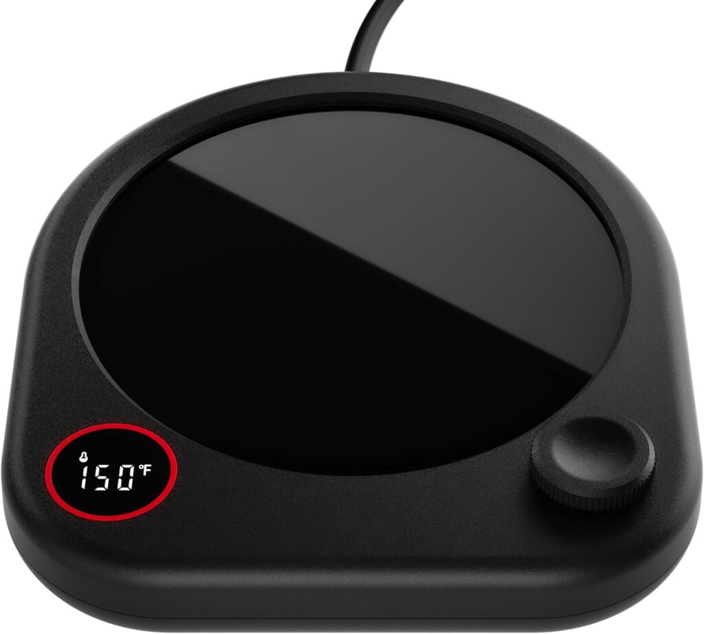 Oracer Kaffeebecherwärmer mit Temperaturanzeige